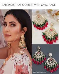 Wedding Jewellery | Summer Earrings | 50 Colour Shades | Oval face and  Jewellery Recommendations! Do you have an oval face like some of the  sexiest Bollywood heroines?? Well you need to check... | Instagram