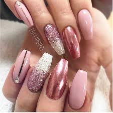 baby pink glitter fade chrome nails nagel rosa chrome nagel rosa nagel
