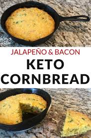 Low Carb Keto Cornbread Recipe Almond Flour Bacon Jalapenos Recipe Corn Bread Recipe Keto Cornbread Recipe Cornbread