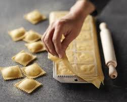 Ravioli Mold With Roller Food Processor Recipes Food Ravioli