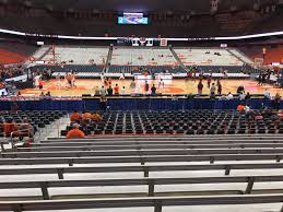 Carrier Dome Section 109 Syracuse Basketball