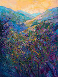 Royal Hills Modern Impressionism Art Impressionist Paintings Abstract Art Painting