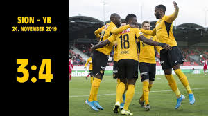 Nur wenn sion noch zwei tore schiesst, bleibt das titelrennen offen. Sion Yb 3 4 24 11 2019 Raiffeisen Super League Youtube