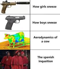No one expects the Spanish Inquisition - Meme by CptPriceIsMyDad ...