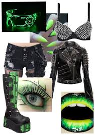Sexy Cyberpunk Outfit Shoplook Thanks to the works of authors like philip k. sexy cyberpunk outfit shoplook