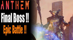 No matter where i stand what direction i come from, i cannot loot some mobs. Anthem Final Boss Fight Youtube