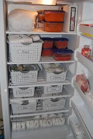 Deep Freeze Order Freezer Organization Refrigerator Organization Kitchen Organization Pantry