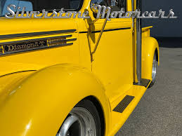 Image result for Diamond Yellow 1950 Truck