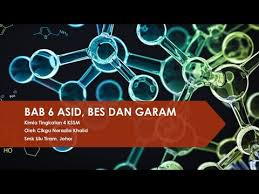 Matematik tingkatan 4 kssm 3.1.6 menentukan contoh penyangkal untuk menafikan kebenaran. Nota Kimia Tingkatan 4 Kssm Bab 6 Asid Bes Dan Garam Youtube