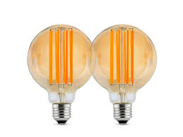 Shop for edison light bulbs in decorative light bulbs. Albrillo Vintage Edison Light Bulbs Dimmable E26 Led 720lm Warm White 2 Pack Monoprice Com