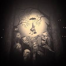 Page One Artofjohnkennmortensen Johnkennmortensen Artbook Monsters Monstre Artwork Scary Creepy Doom Scary Drawings Scary Art Creepy Art