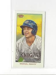 Bid on a baseball autographed by nick madrigal. 2020 Topps 206 Wave 3 19 Nick Madrigal Nm Mt