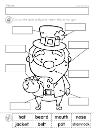 St Patrick S Day Math Literacy Worksheets Activities No Prep St Patrick Day Activities St Patricks Day Crafts For Kids March Kindergarten