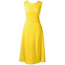 Lands End Women S Petite Ponte A Line Dress Petite Evening Dresses Nice Dresses Cocktail Dress Yellow