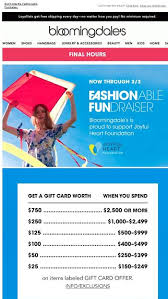 Check spelling or type a new query. Last Chance To Get A Gift Card Worth Up To 750 Bloomingdale S Email Archive