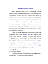 Meskipun nampaknya semua pengangguran memiliki kesamaan yaitu tidak mempunyai penghasilan, ternyata berdasarkan bidang keilmuan pengangguran diklasifikasikan menjadi beberapa jenis. Artikel Pengangguran