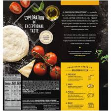Frozen california pizza kitchen nutrition. California Pizza Kitchen Roasted Garlic Chicken Frozen Pizza With Crispy Thin Crust 13 5 Oz Kroger