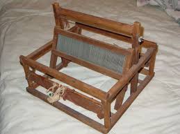 Vintage Weaving Loom Miniature Table Top Model Loom Weaving Tapestry Loom Weaving Loom Diy