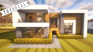 Tutorialsbuilding a metropolis official minecraft wiki. Minecraft Modern House Tutorial Minecraftbuilds