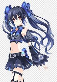Hyperdevotion Noire: Goddess Black Heart Senran Kagura: Peach Beach Splash  Video game Shikkoku no Sustain Anime, connect, game, cg Artwork png | PNGEgg