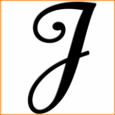 The maratre font has been downloaded 375,464 times. Cursive Letters J Novocom Top
