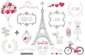 I Love Paris Vector I Love Paris Free Design Vector Illustration