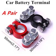 Checking your terminals should be a part of your maintenance routine. Battery Terminal Clamp Clips Positive Negative Connector For Car Battery Auto Parts Accessories Car Truck Battery Cables Connectors