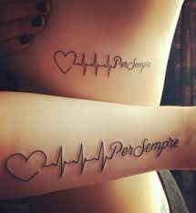 Pin By Pitchou26 On Tattoos Heartbeat Tattoo Heart Beat Tattoo Tattoos With Names