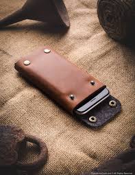 Minimalist Phone Case Wallet Classic Brown Iphone Leather Case Leather Phone Cover Leather Phone Case