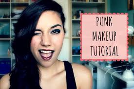 80s punk rock makeup tutorial