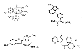 Chemical Structure Of A Benzodiazepines General Formula