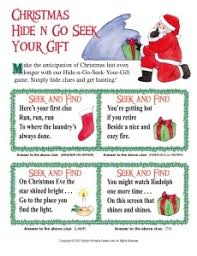 They start off easy, and some are perfect riddles for kids. Christmas Gift Riddle Hunt