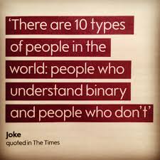 There Are Two Types Of People In This World Binary Two Types Of People In This World Quotes Jokes Quotes Best Quotes Quotes About Everything