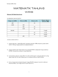 Matematik Tahun 6 Wang 2 Pdf