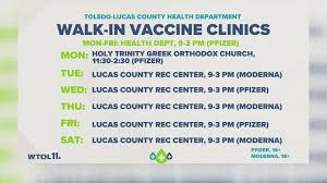 This web site provides users with locations for hiv, std, and hepatitis testing and std a. Lucas County Starts Walk In Covid Vaccine Program Wtol Com