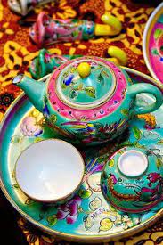 Prev Pinner Peranakan I Always Love This Culture Besides Indian Malay And Thailand By Beezy Tea Tea Set Tea Pots