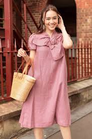 Váy suông từ linen, cotton thành xu hướng hot - Vietnam.vn