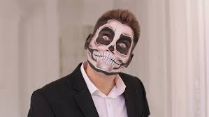 The colors of the día de los muertos makeup represent life and the memory of your loved one. Close Up Portrait Of A Man Stock Footage Video 100 Royalty Free 1019323312 Shutterstock