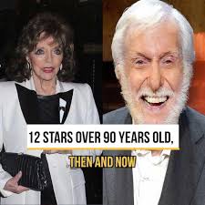 12 Stars Over 90 Years Old, Then And Now
