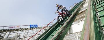 video red bull a trials bike and a roller coaster revzilla video red bull a trials bike and a