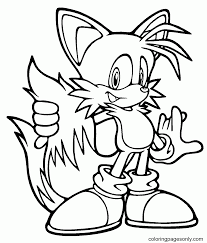 Free, printable coloring pages for adults that are not only fun but extremely relaxing. Miles Tails Coloring Pages Sonic The Hedgehog Coloring Pages Coloring Pages For Kids And Adults