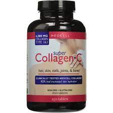 'your skin is made up of 75% collagen, but after the age of 25, collagen synthesis reduces at a rate of 1.5% a year and after the age of 45, your collagen levels may have fallen by as much as 30%. Pin On Health Household
