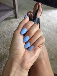 Acrylic Almond Nails Essie Bikinisoteeny Spring Spring Nails Almond Shape Nails Gel Nails