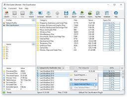 Disksorter File Classification File Classification Pie