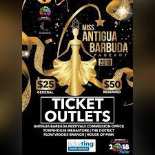 Miss Antigua Barbuda Ticket Outlets Antigua Barbuda Barbuda Antigua
