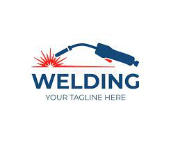 Welding Torch With Spark Logo Design Welder Tool Vector Design Stock Illustration Welding Logo Logo Design Welding Design