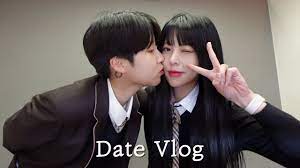 Korean High School Lesbian Couple's Date Vlog - YouTube