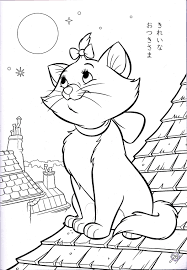 There are tons of great resources for free printable color pages online. Walt Disney Coloring Pages Marie Walt Disney Characters Photo Disney Coloring Sheets Disney Princess Coloring Pages Ariel Coloring Pages