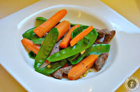 Zuckerschoten Mohren Pfanne Mit Rindfleisch Rezept Paleo Rezepte Zuckerschoten Rezepte