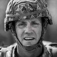 U.S. Marine Cpl. Allen Crouch and Cpl. Nigel Crowley